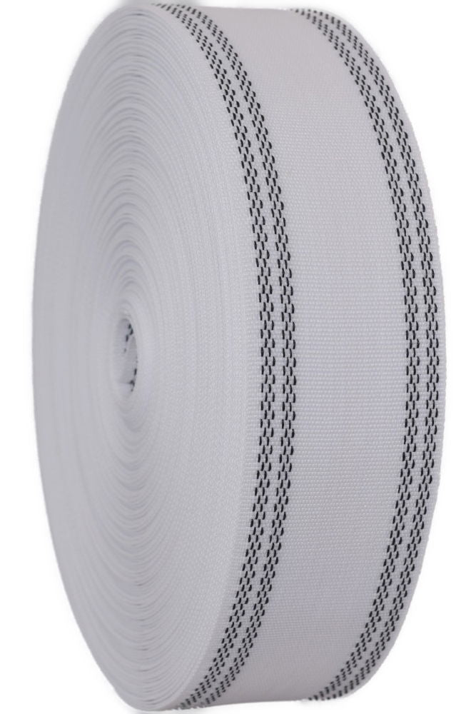 NPS-3 - NORTEXX STRAIGHT PETERSHAM 25m x 38 mm WHITE