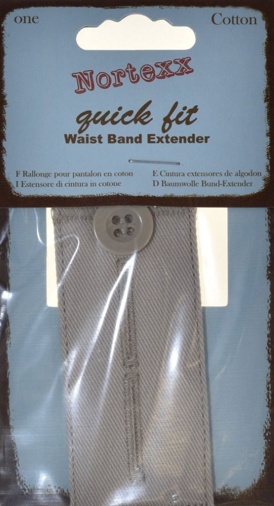 NTB-4 - QUICK FIT WAISTBAND EXTEND BUTTON WHITE