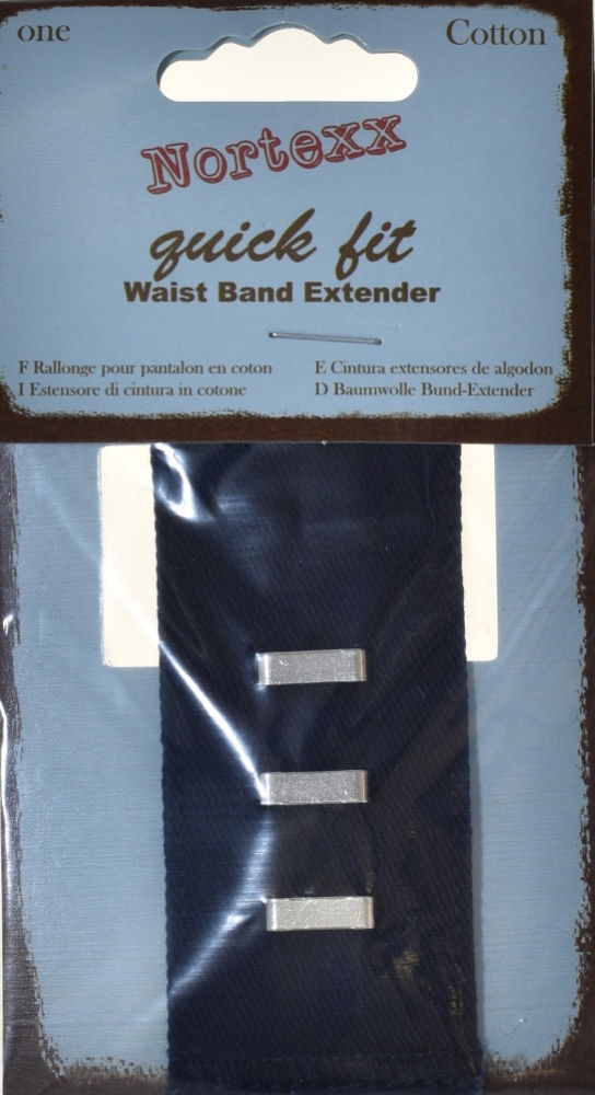 NTH-2 - QUICK FIT WAISTBAND EXTEND HOOKS NAVY