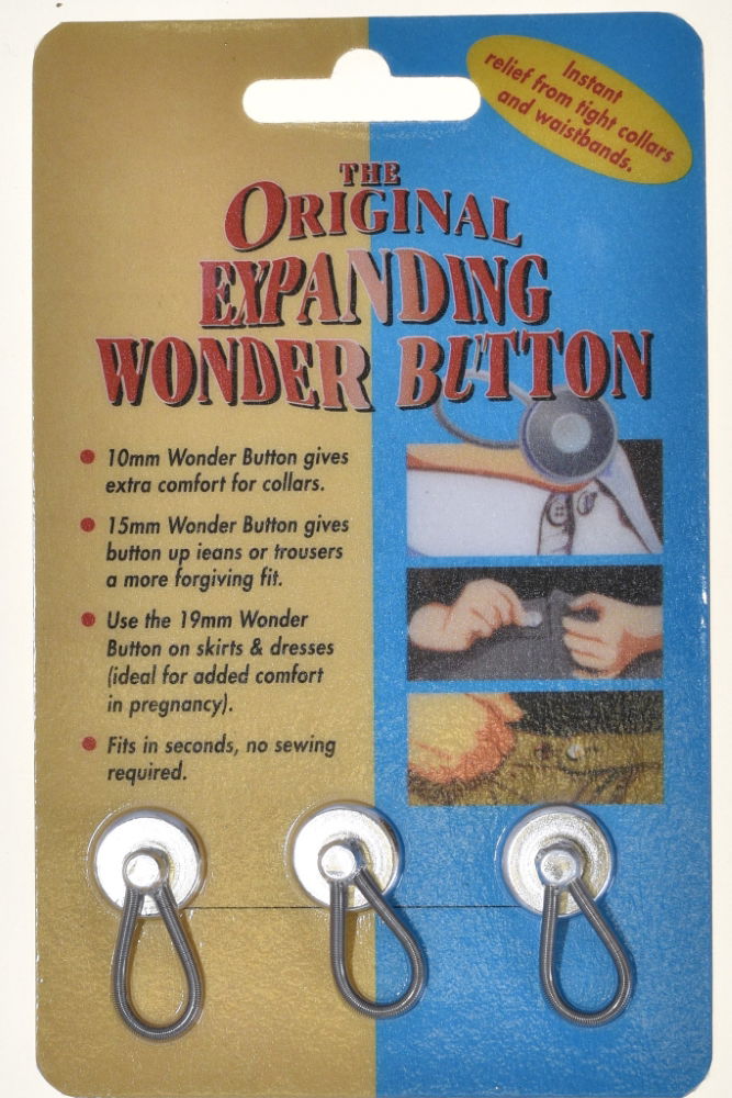 NWB-2 - NORTEXX WONDER BUTTONS (3) 14MM MEDIUM