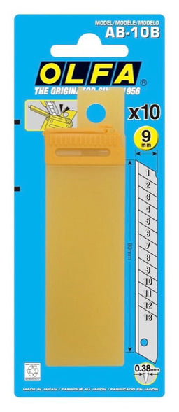 OLF-AB10B - ENDURANCE BLADES (SNAP OFF)  (PACK OF10) 9mm