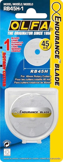 OLF-RB45H1 - ENDURANCE REPLACEMENT ROTARY BLADE ( 1 Blade in a Pack) 45mm