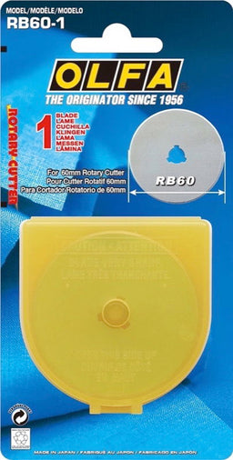 OLF-RB601 - REPLACEMENT ROTARY BLADE (1 Blade in a Pack) 60mm