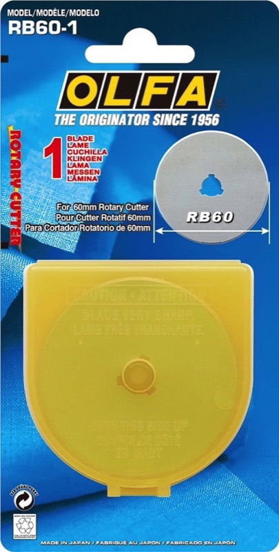 OLF-RB601 - REPLACEMENT ROTARY BLADE (1 Blade in a Pack) 60mm
