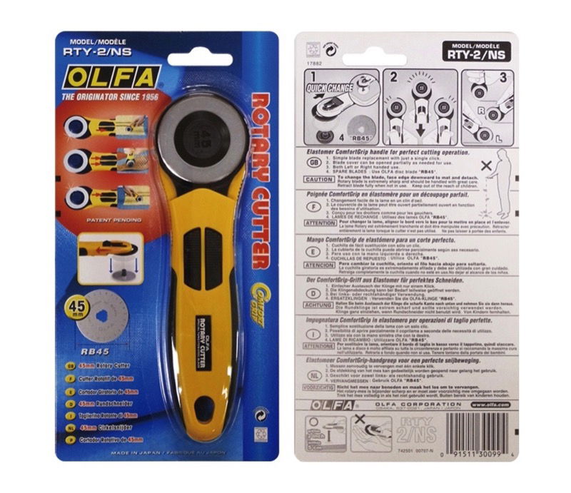 OLF-RTY2NS - COMFORT GRIP ROTARY CUTTER 45mm