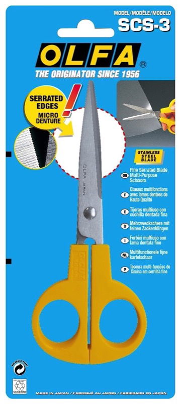 OLF-SCS3 - MULTI PURPOSE STAINLESS STEEL SCISSORS 160mm
