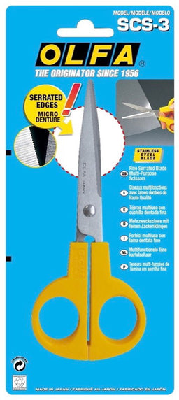 OLF-SCS3 - MULTI PURPOSE STAINLESS STEEL SCISSORS 160mm