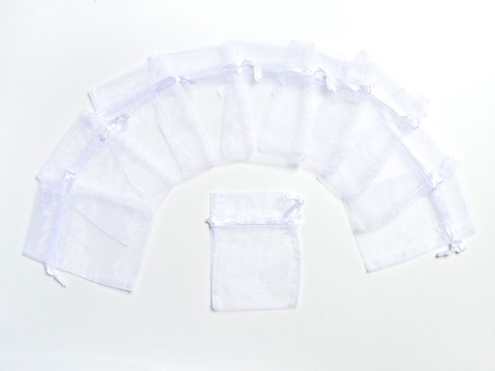 ORG2LI - ORGANZA FAVOUR BAGS 4 inch X 5 inch LILAC