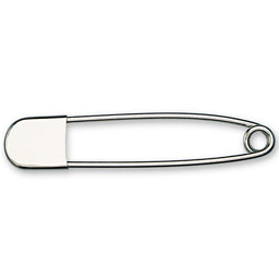 P071491 - NET BAG PINS BRASS FOR LAUNDRIES 3.60 X 128mm SILVER 50 PC