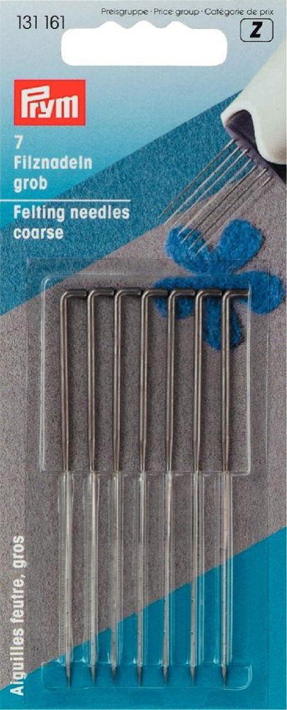 P131161 - Felting needles coarse x 7pc  1/3/21