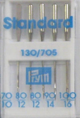 P152154 - SEW MACHINE NEEDLE SYS. 130/705 STANDARD 70/100 5pc
