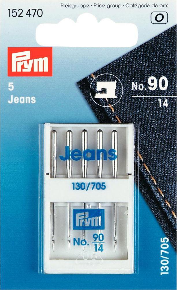 P152470 - Sew Machine Needle Sys. 130/705 JEANS 90 x 5pc
