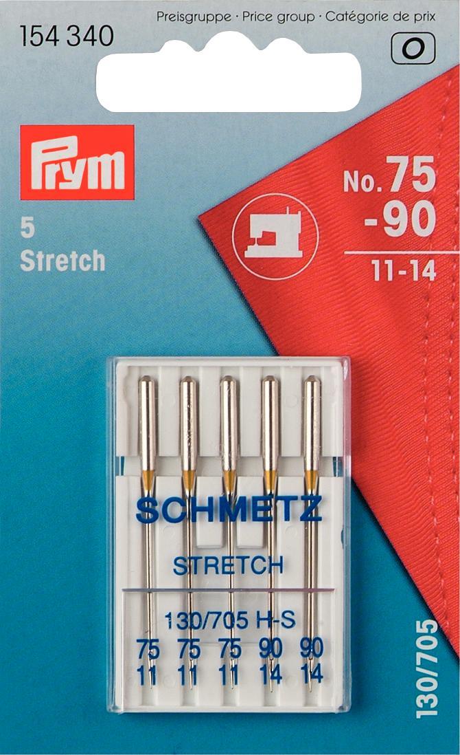 P154340  SEW MACH NEEDLE STRETCH 130-705 75-90