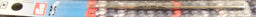 P175847 - Crochet Hook (Thread) w/o. handle steel 1.00mm silver x1pc