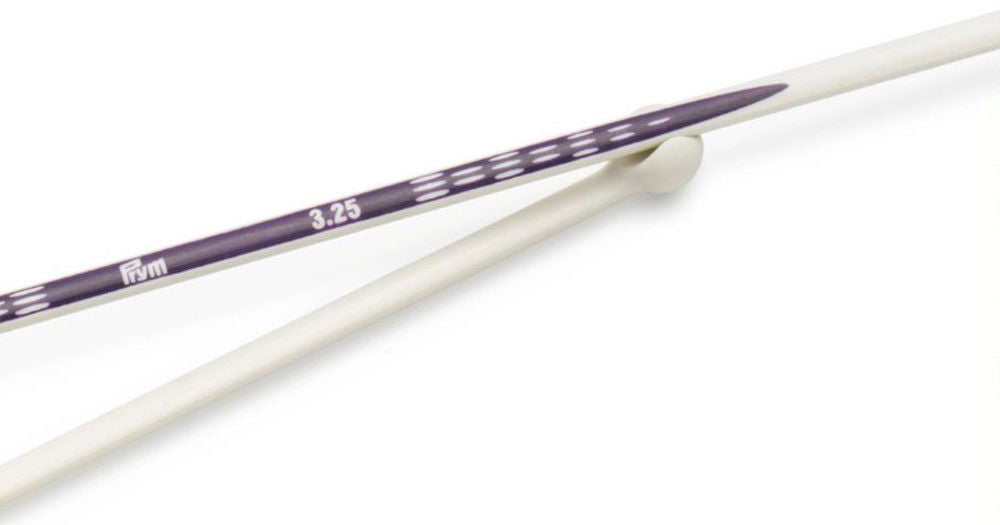 P190325 - Single-pointed knitting pins Ergonomics 35 cm 3.25 mm