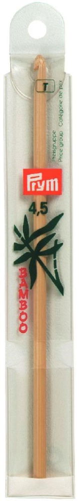 P195605 - Crochet Hook (Wool) BAMBOO 15cmx4.50mm x 1pc