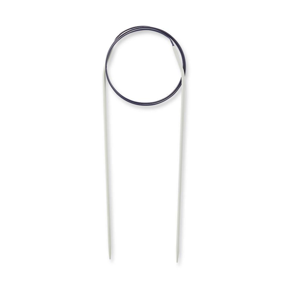 P211202 - Circular Knitting pin aluminium 60cm x 2.00mm x 1pc grey