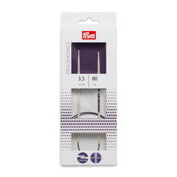 P215803 - PRYM ERGO CIRC KNIT PINS 80cm X 3.5mm