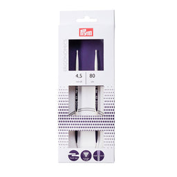 P215805 - PRYM ERGO CIRC KNIT PINS 80cm X 4.5mm