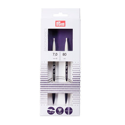 P215810 - PRYM ERGO CIRC KNIT PINS 80cm X 7mm