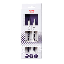 P215812 - PRYM ERGO CIRC KNIT PINS 80cm X 9mm