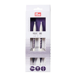 P215813 - PRYM ERGO CIRC KNIT PINS 80cm X 10mm
