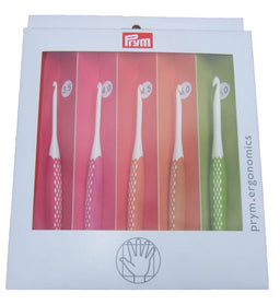 P218440 - Prym Crochet hook for wool Ergonomics set 3.50 - 6.00 mm
