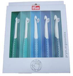 P218441 - Prym Crochet hook for wool Ergonomics set 7-12mm