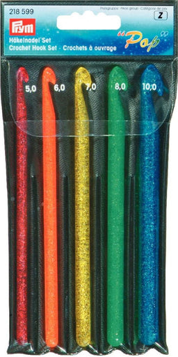 P218599 - Crochet Hook Set Pop 5.0 - 10.0 mm x 5pc
