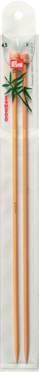 P221116 - Single-point Knit Pins BAMBOO 33cm x 4.50mm x 2pc