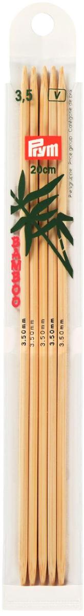 P221213 - PRYM BAMBOO GLOVE DOUBLE POINTED 15CM 3.50mm X 5PCS