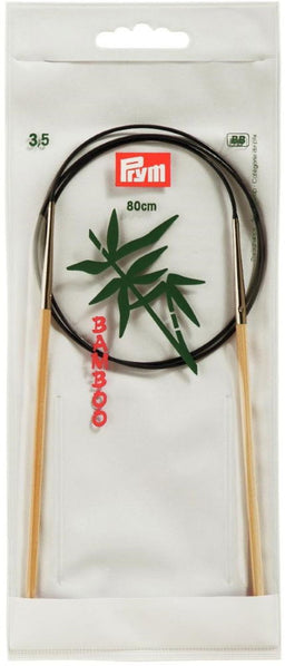 P221505 - Circular Knit Pins BAMBOO 80cm x 3.50mm x 1pc