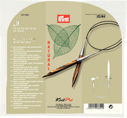 P223800 - CIRCULAR KNITTING PIN SET NATURAL 4.0-10.0mm X 1SET