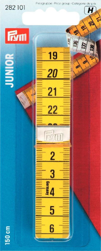 P282101 - Tape Measure Junior cm/cm 150cm x 1pc