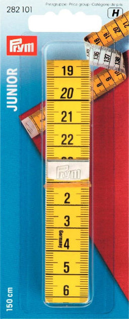 P282101 - Tape Measure Junior cm/cm 150cm x 1pc