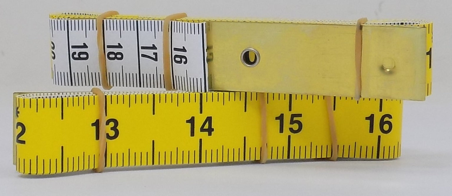 P282330   **Tape Measure Profi metal plate 150cm 60 inch 1pc
