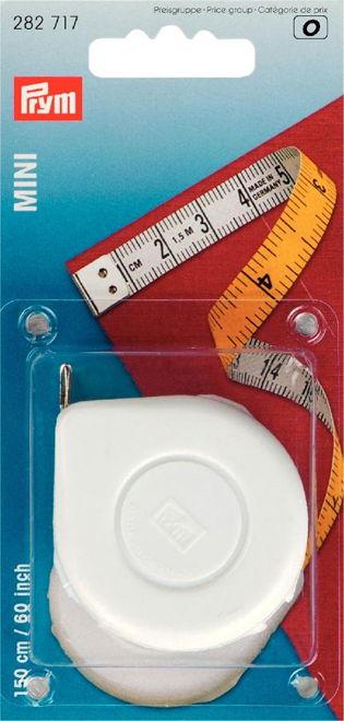 P282717 - Spring tape measure Mini 150cm 60 inch x 1pc