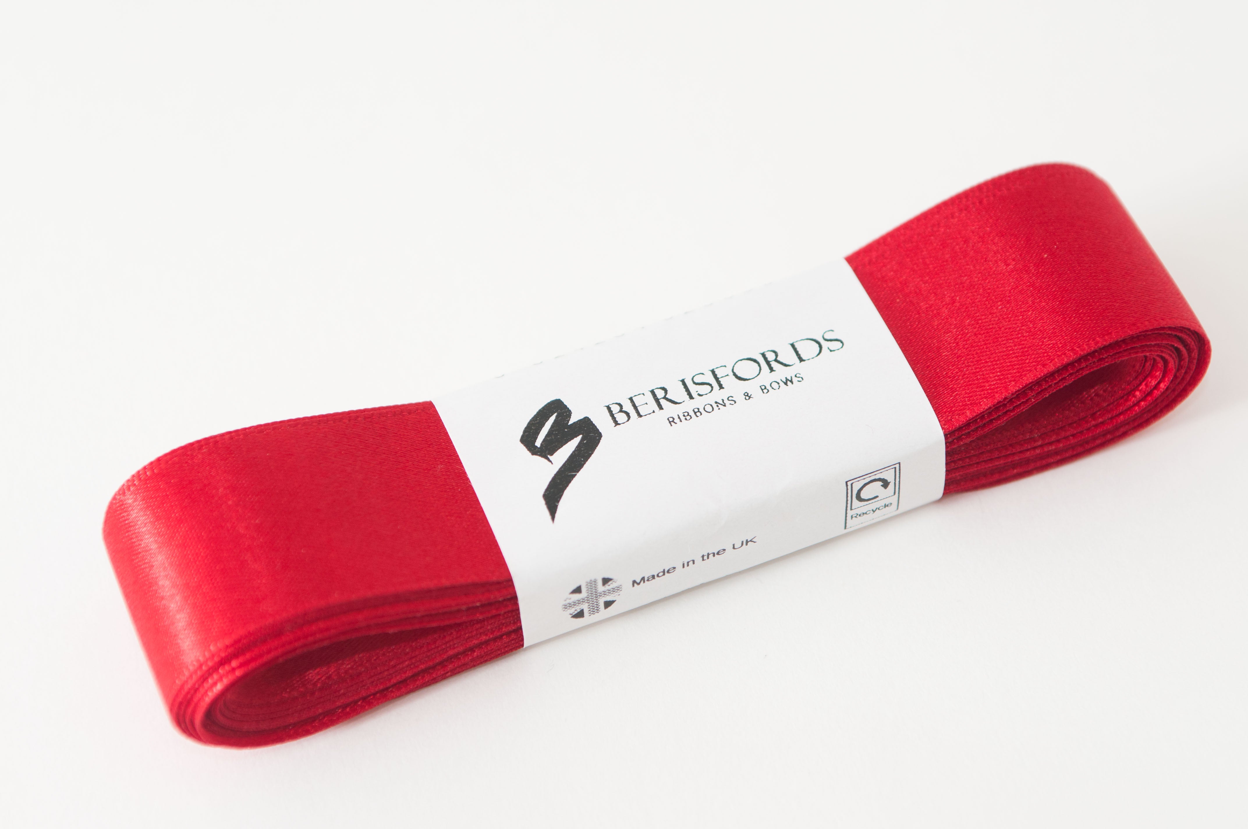 P3501-7-15 - BERISFORD DOUB SATIN 7mm 15 RED HANK