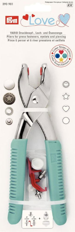 P390901 - Prym Love Vario Pliers + Piercing/Colour Snap Tools 1PC