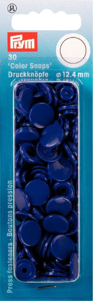 P393135 - Non-sew Colour Snaps 12.4mm diameter purple x 30pc