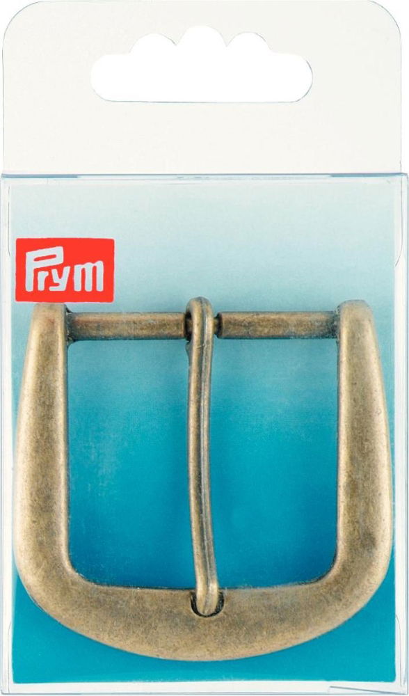 P416272 - Buckle for belts 40 mm metal antique brass x 1pc