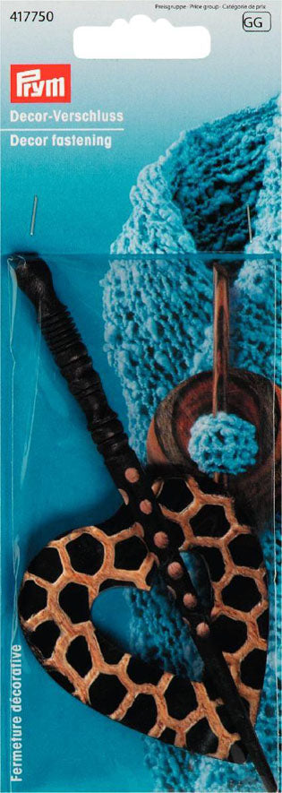 P417750  **Prym Decor fastening Heart x 1pc