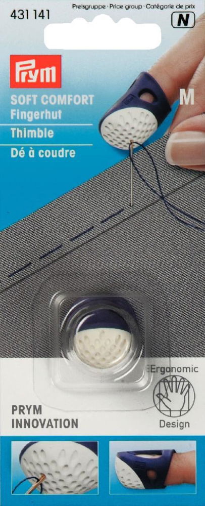 P431141 - Thimble prym.ergonomics M Pink x 1pc carded