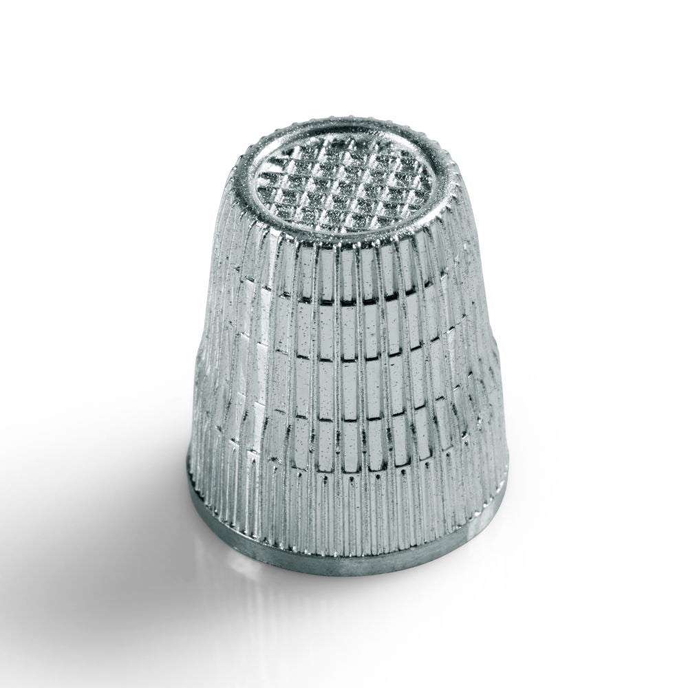 P431841 - Thimble zinc die-cast  18.0mm silver x 1pc