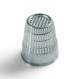 P431846 - Thimble zinc die-cast  14mm silver x 1pc