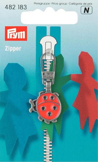 P482183 - Fashion Zipper puller for Children Ladybird x 1pc