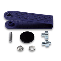 P542420 - Eyelets/Washers brass  5mm silver x 500pc