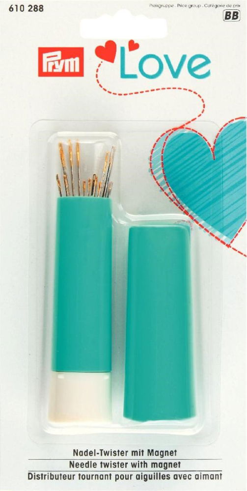 P610288 - PRYM LOVE SEW/DARN NEEDLE ASST. IN NEEDLE TWISTER 1 SET