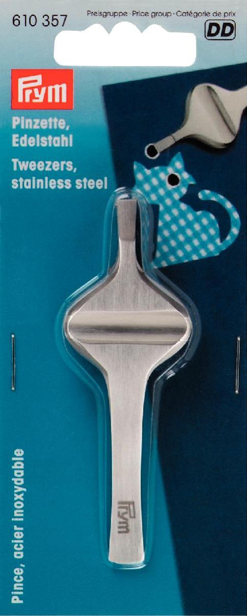 P610357  **Tweezers Stainless Steel x 1pc
