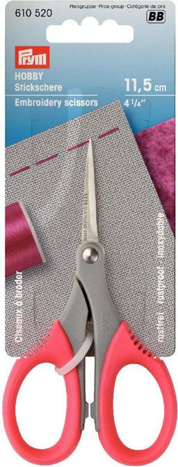 P610520 - HOBBY Embroidery scissors 4 1/4''11.5 cm x 1pc